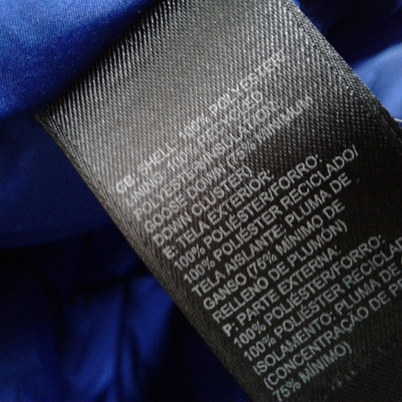 The North Face 700 Goose Down Fill Full Zip Puffer Vest Nuptse puffer jacket M - Picture 7 of 8